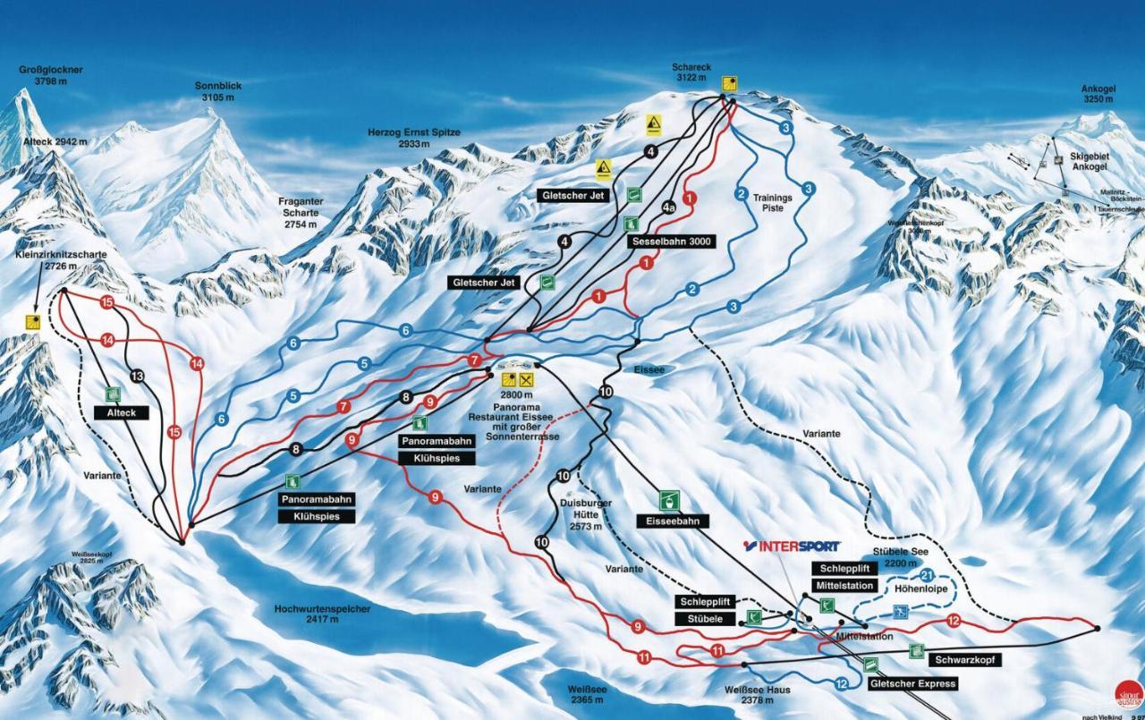 Apartment Moelltaler Gletscher 8 Ausserfragant 외부 사진